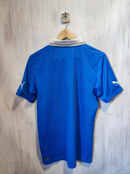 Italy national team 2012 2013 home Sz M Puma shirt jersey soccer Italia kit tee
