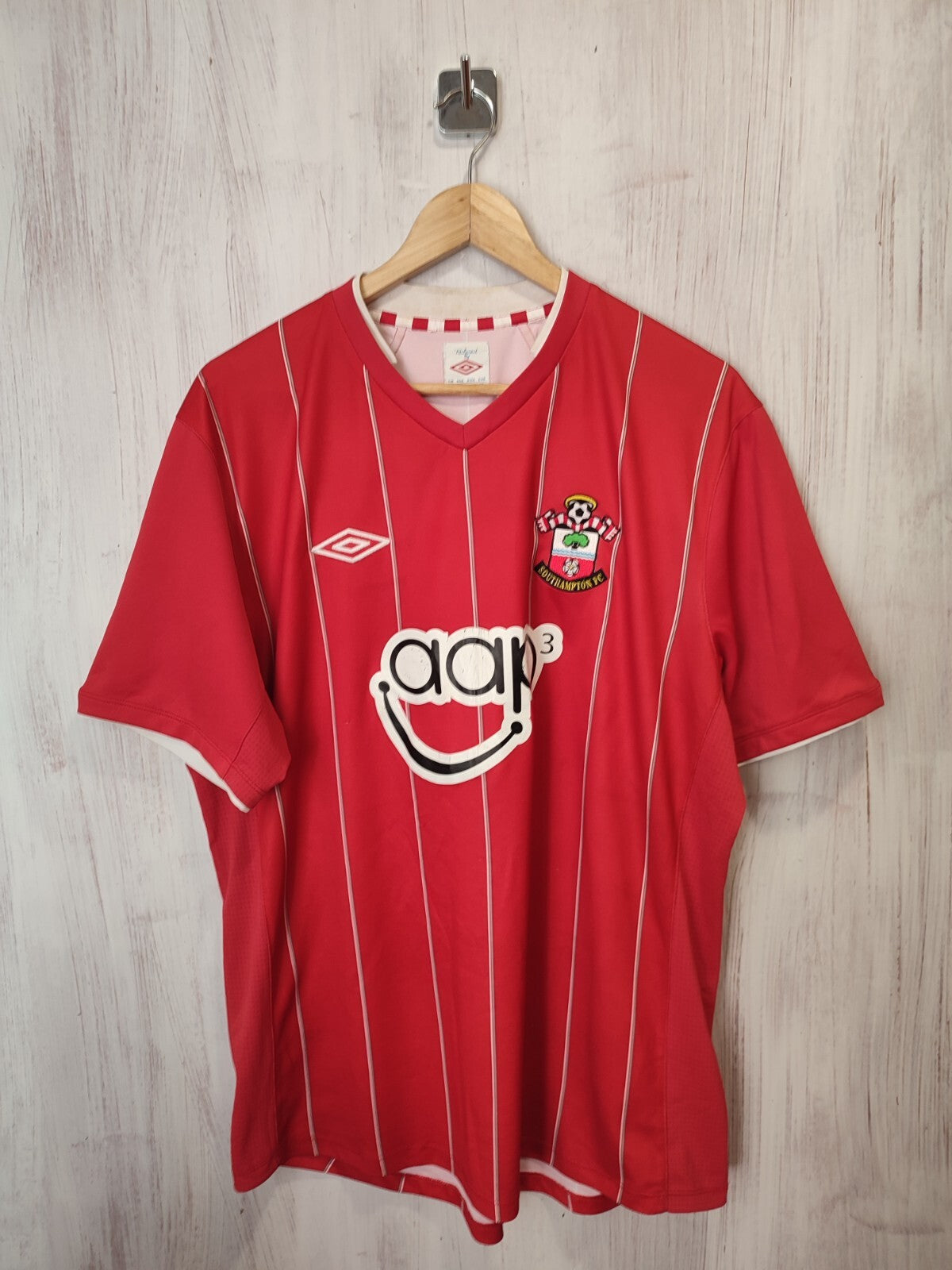 FC Southampton 2012 2013 home Size XL Umbro football soccer shirt jersey kit
