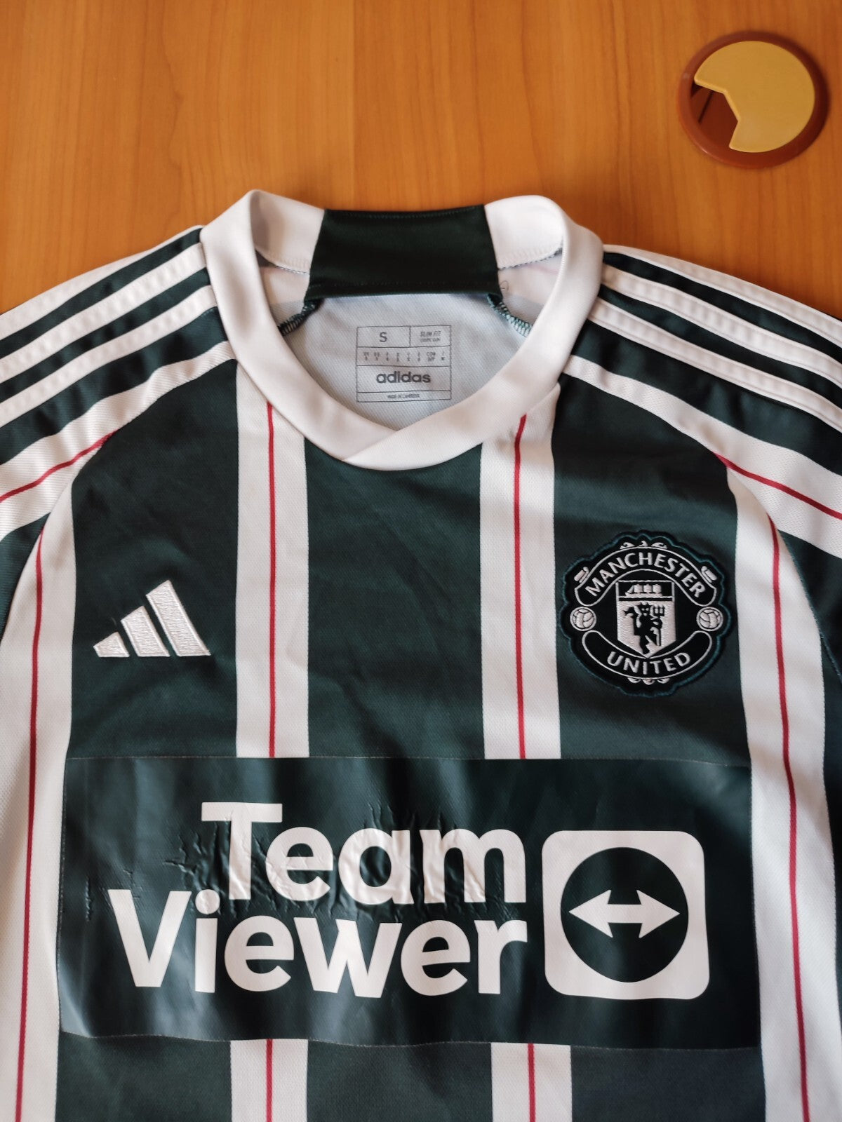 Manchester United 2023 2024 away Sz S away Adidas shirt jersey football tee kit