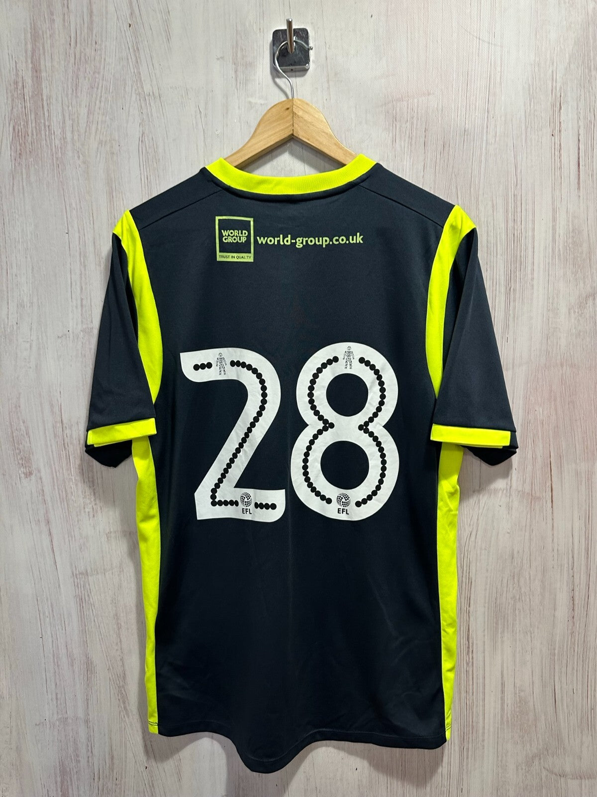 FC Carlisle United 2017 2018 away Sz L shirt jersey football soccer kit maillot