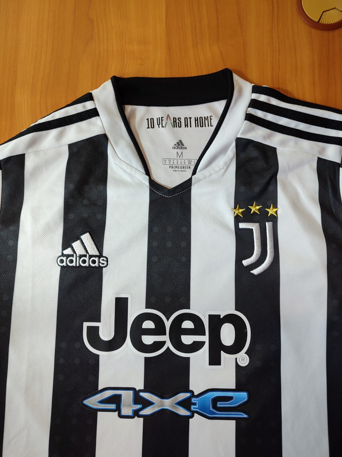 Juventus 2021 2022 home Size M Adidas shirt jersey football soccer maillot kit
