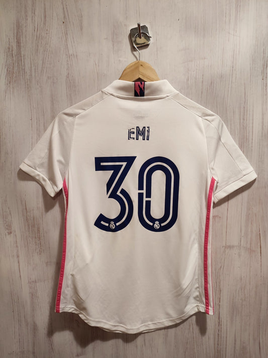 Women Real Madrid 2020 2021 home Sz XS Adidas shirts jersey football kit trikot