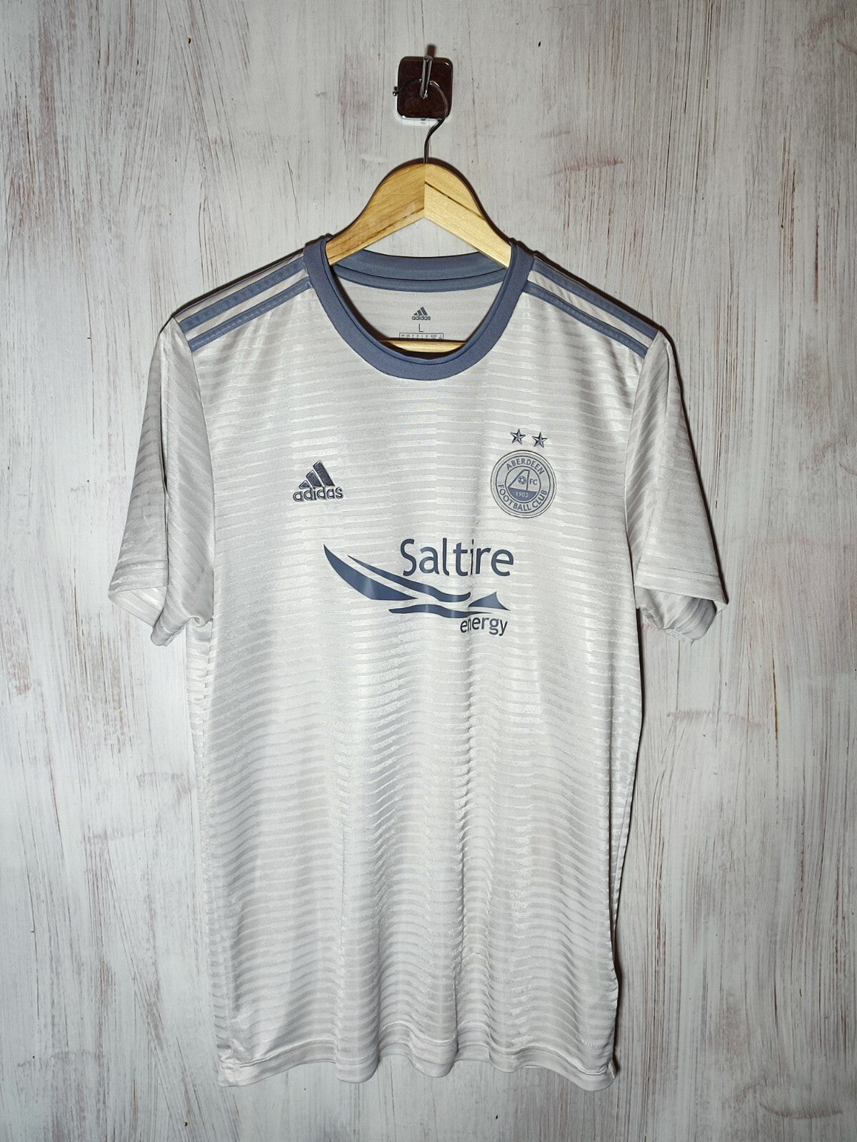 FC Aberdeen 2018 2019 third Sz L football shirt soccer jersey tee kit 3rd Adidas