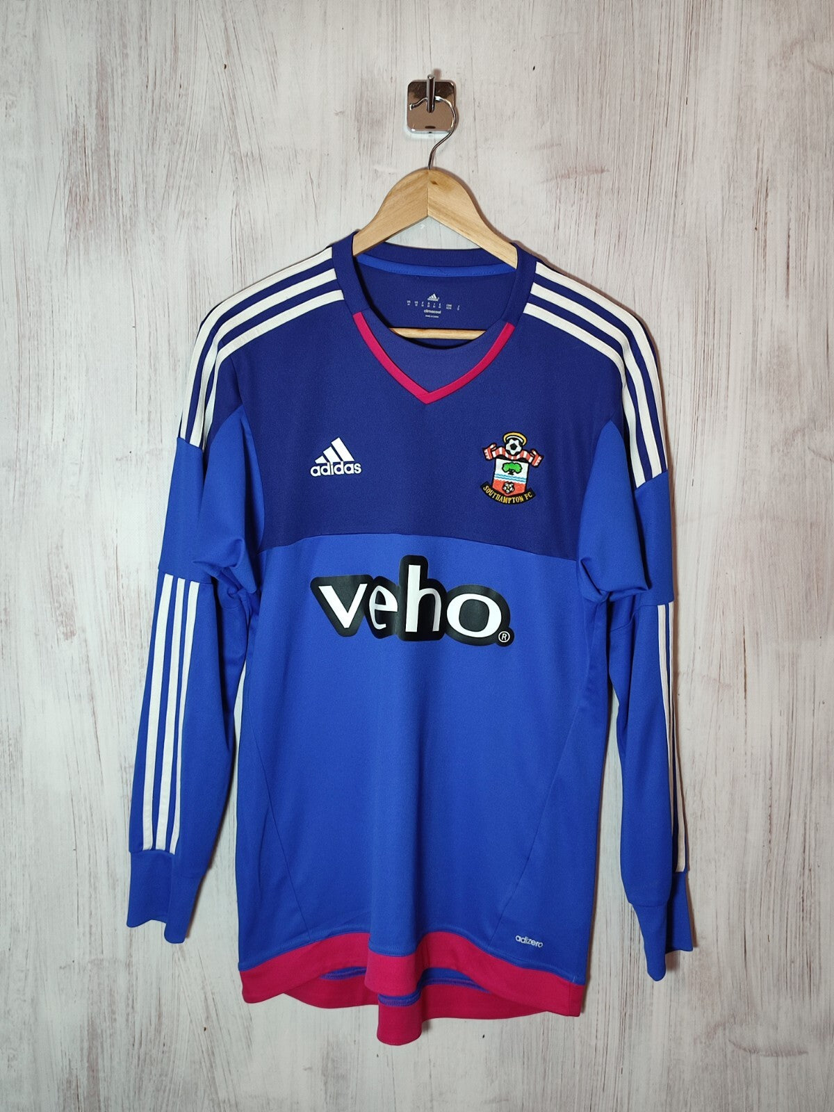 AUTHENTIC Southampton 2014 2015 2016 goalkeeper Sz M soccer shirt jersey kit GK