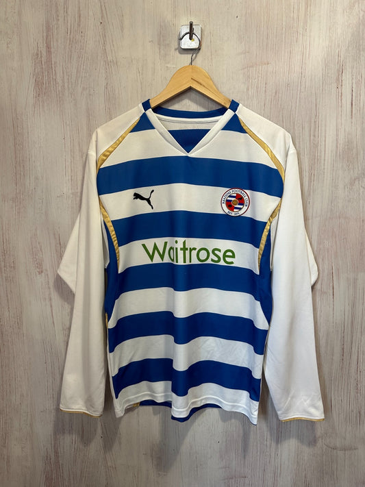 FC Reading 2008 2009 home Size L Puma football shirt jersey soccer maillot kit