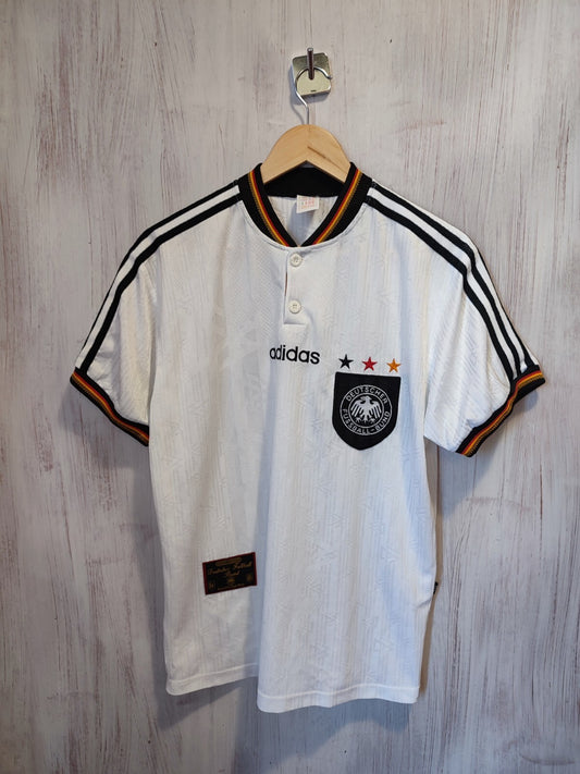 Germany 1996 1997 1998 home Sz M Adidas Deutschland shirt jersey soccer kit tee