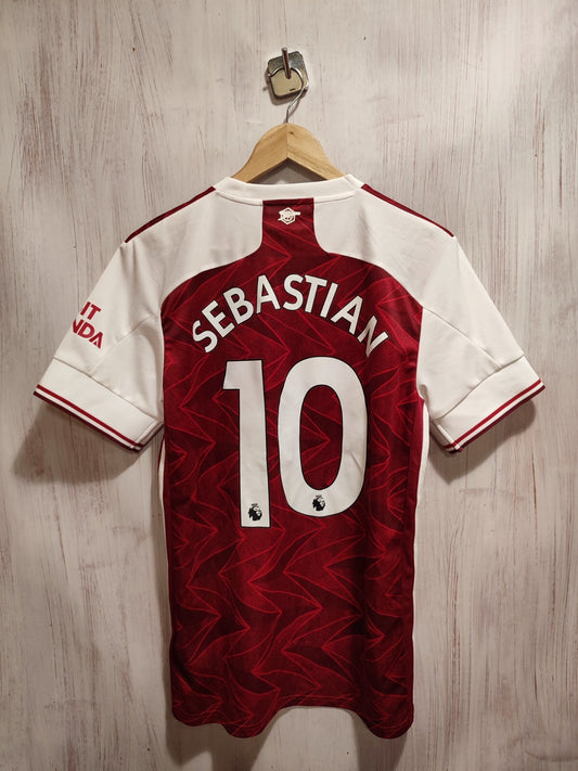 Arsenal London 2020 2021 home Size M Adidas soccer shirt jersey football kit tee