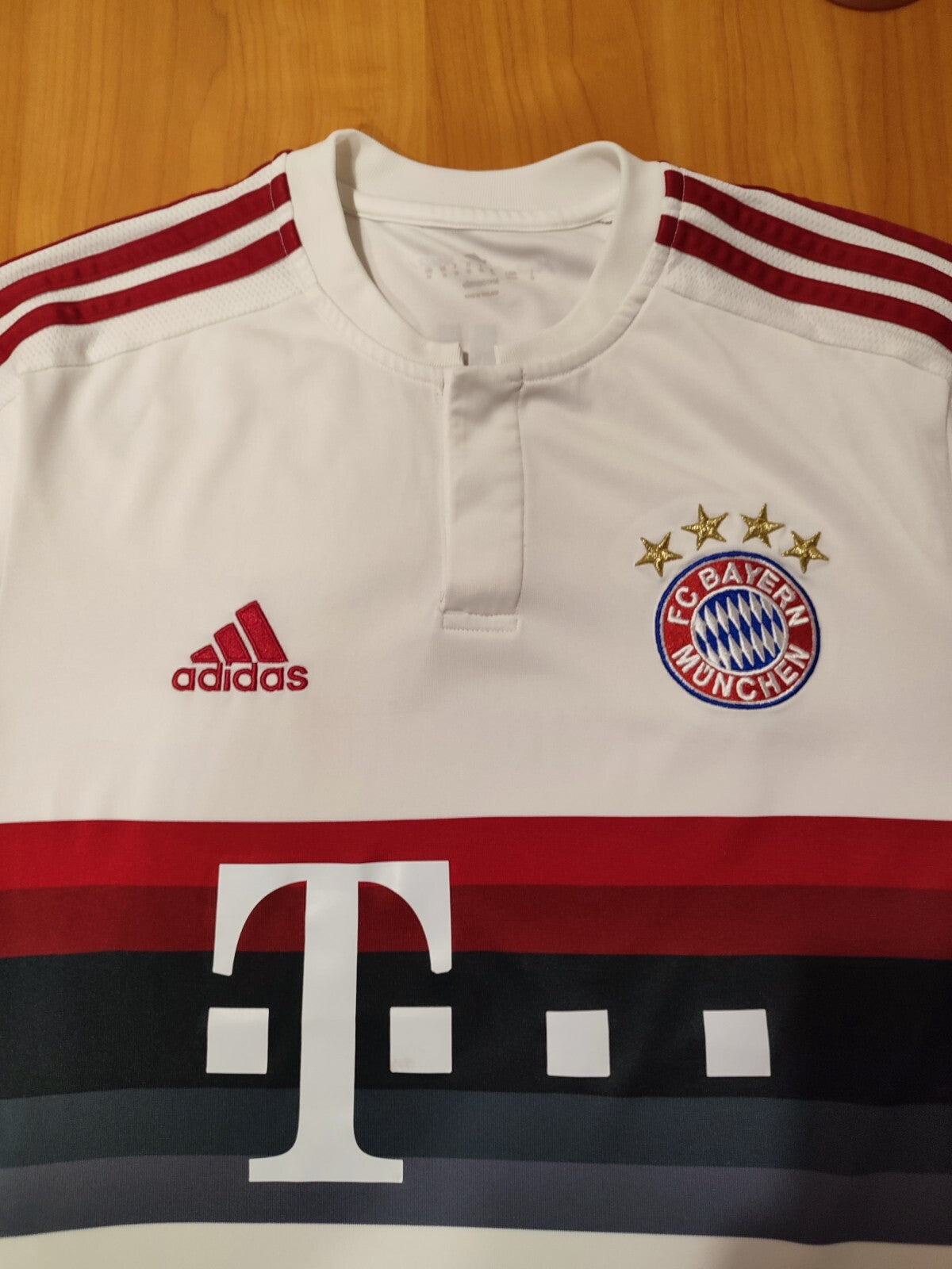 FC Bayern Munich 2015 2016 away Sz M shirt jersey soccer football Adidas kit tee