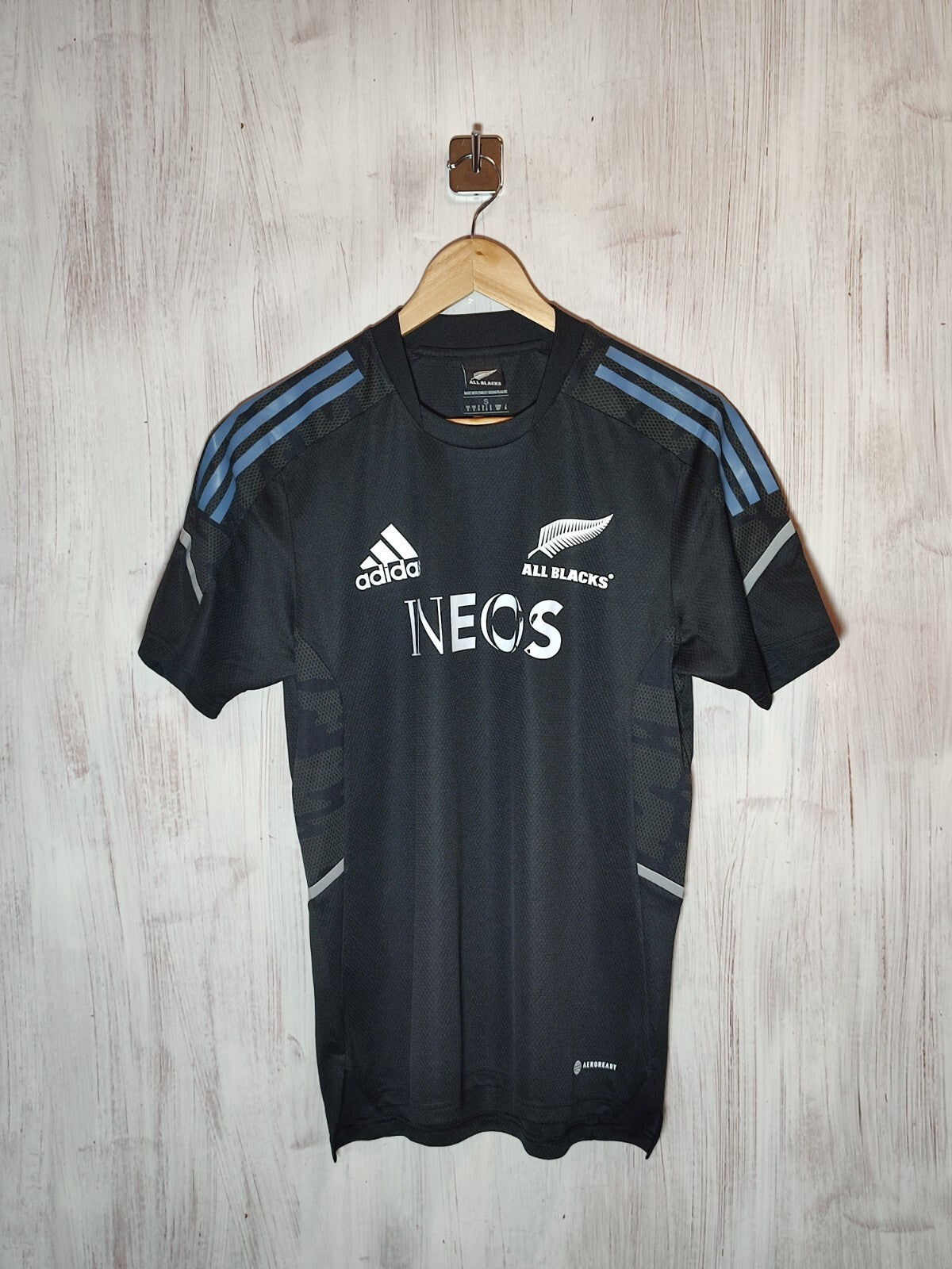 All Blacks Perfomance 2022 2023 home Sz S rugby shirt jersey Adidas New Zealand