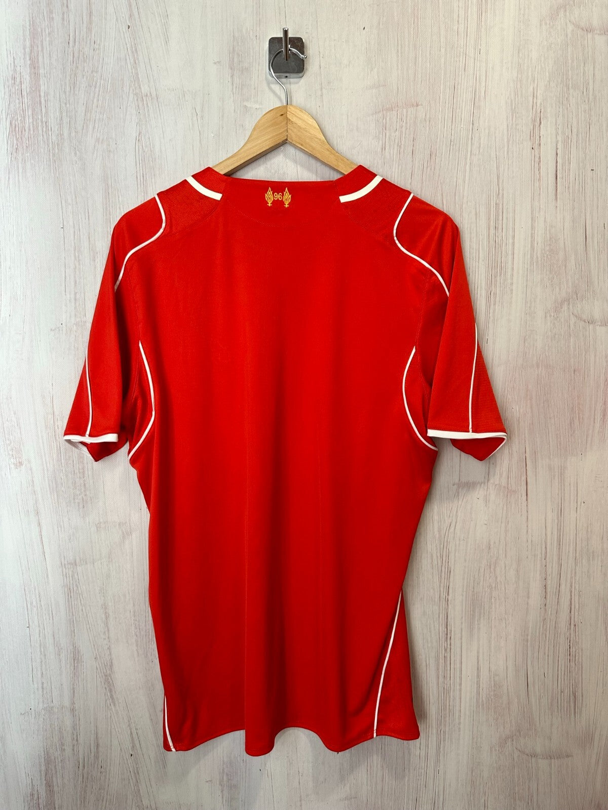 FC Liverpool 2014 2015 home Size L Warrior football shirt jersey kit tee soccer