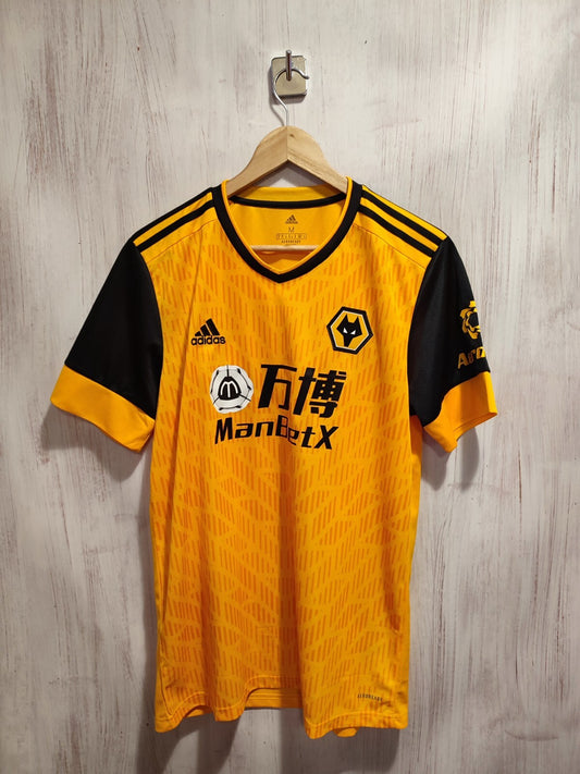 Wolverhampton Wanderers 2020 2021 home Sz M Wolves shirt jersey football soccer