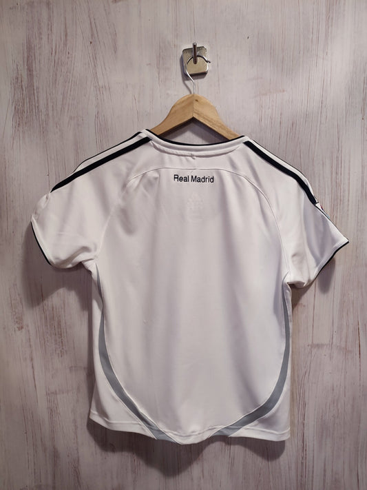 Women Real Madrid 2006 2007 home Size L Adidas shirts jersey football kit trikot