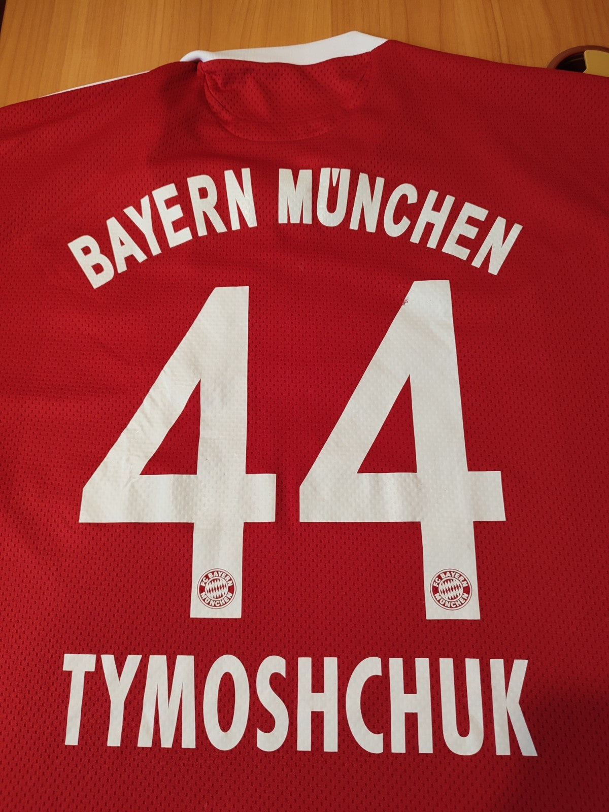 Bayern Munich 2009 2010 home Sz 2XL shirt jersey football L/S kit XXL Tymoshchuk
