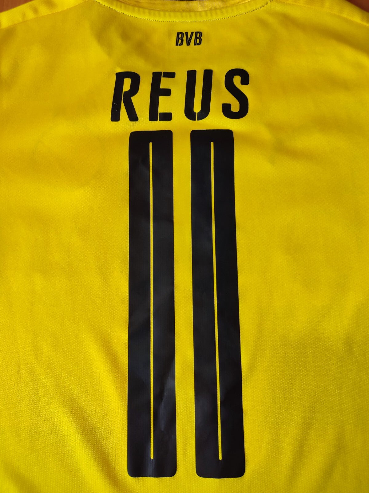 Borussia Dortmund 2017 2018 home Sz S soccer jersey shirt football kit tee Reus