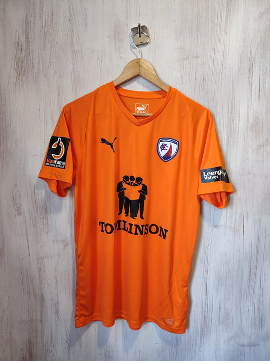 FC Chesterfield 2018 2019 away Size M Puma soccer football shirt jersey kit Reid