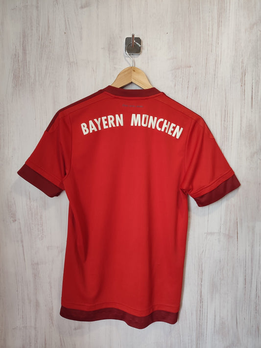 Bayern Munich 2015 2016 home Sz S Adidas shirt jersey trikot soccer kit football
