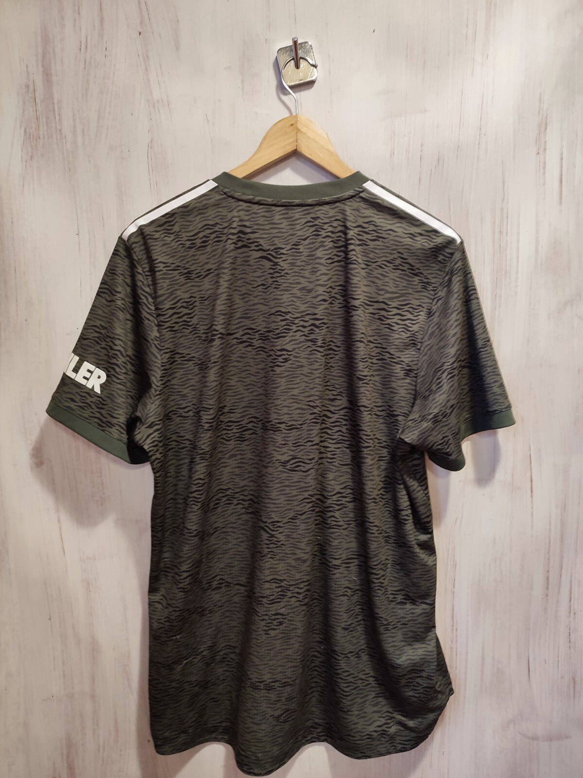 AUTHENTIC Manchester United 2020 2021 away Size XL shirt soccer football jersey