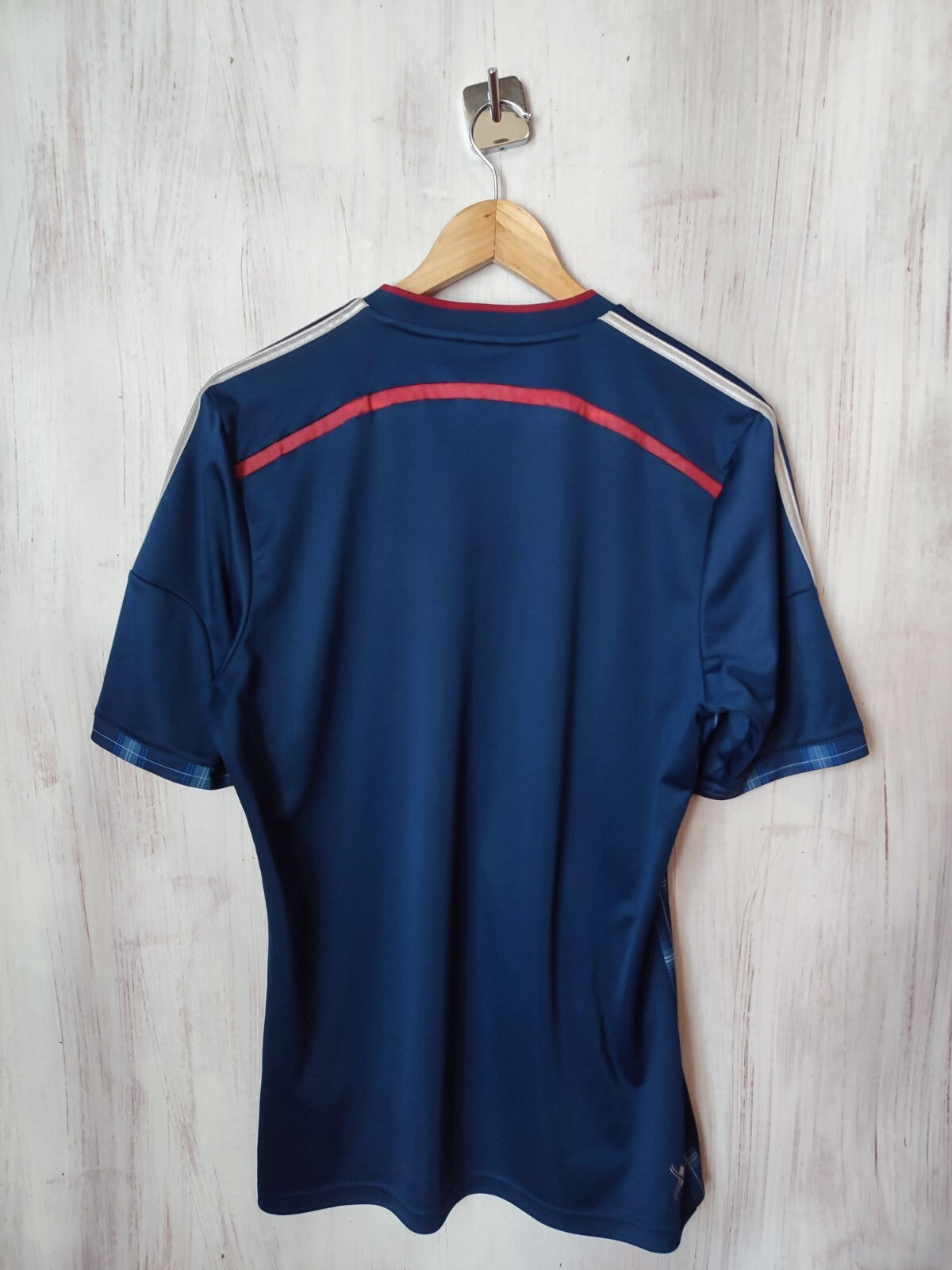 Scotland national team 2014 2015 home Sz M shirt jersey football soccer kit tee