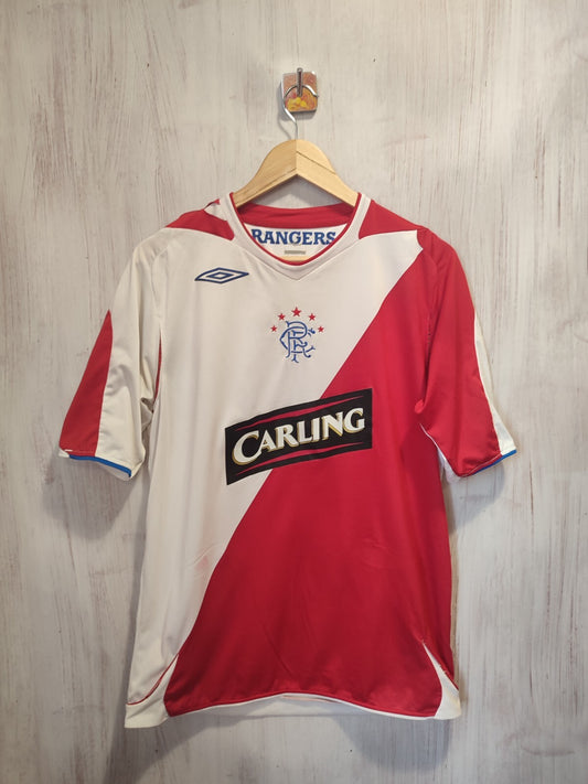 Glasgow Rangers 2006 2007 away Size M soccer shirt jersey kit football maillot