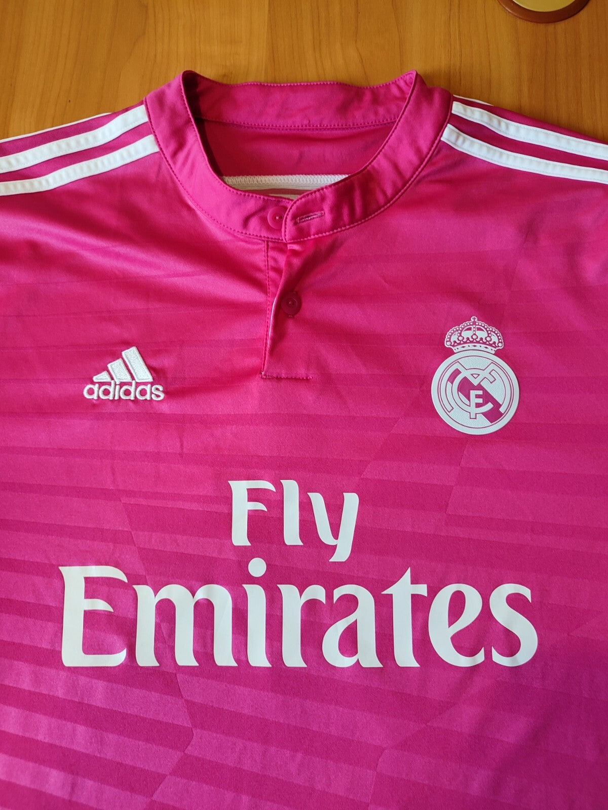 Real Madrid 2014 2015 away Sz L soccer shirt jersey football maillot kit Ronaldo