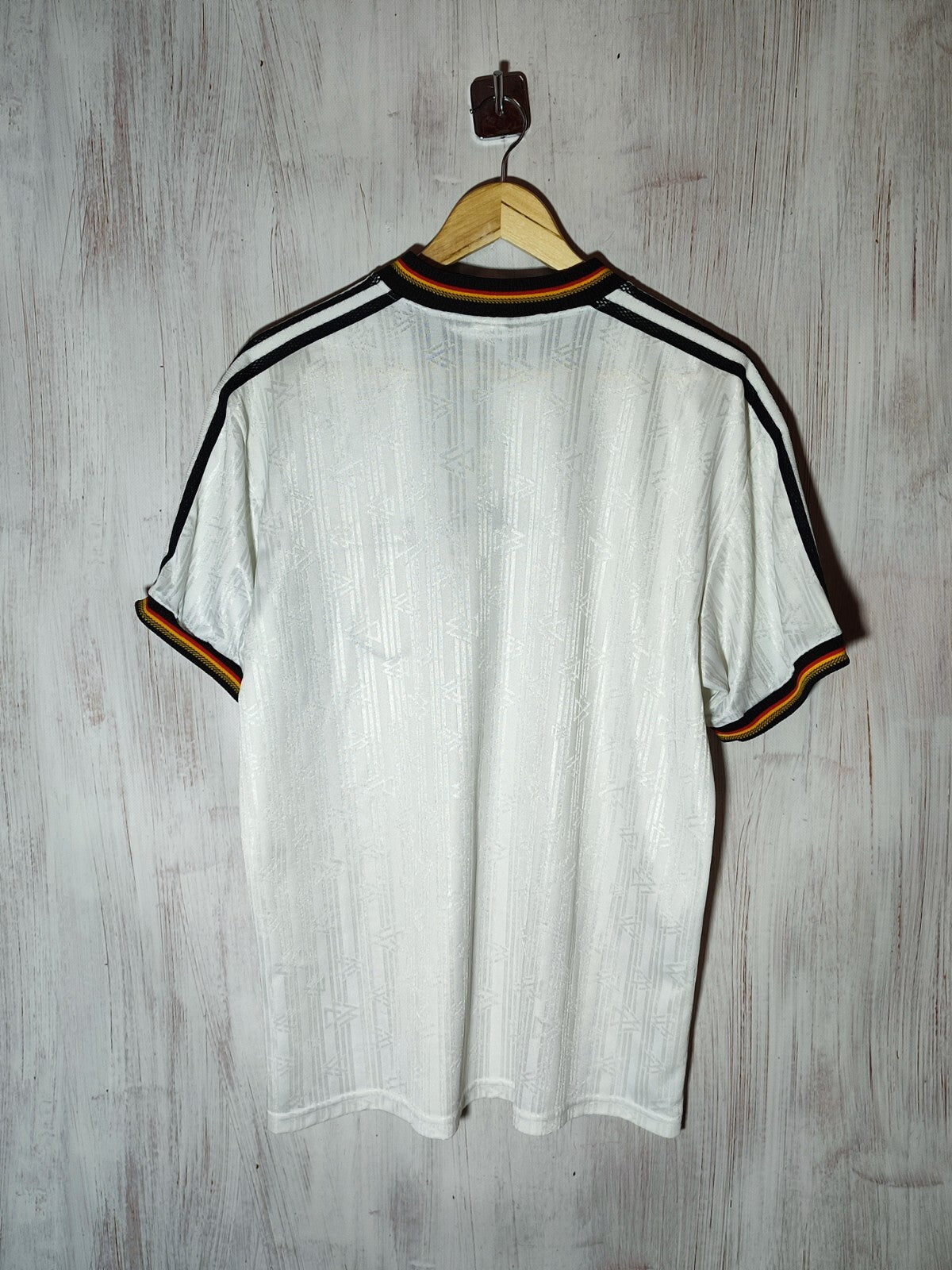 Germany 1996 1997 1998 home Sz L Adidas Deutschland shirt jersey soccer kit tee