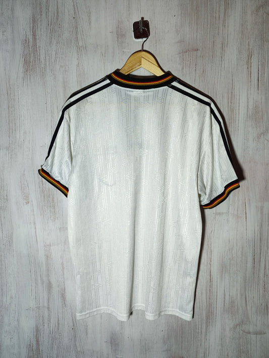 Germany 1996 1997 1998 home Sz L Adidas Deutschland shirt jersey soccer kit tee