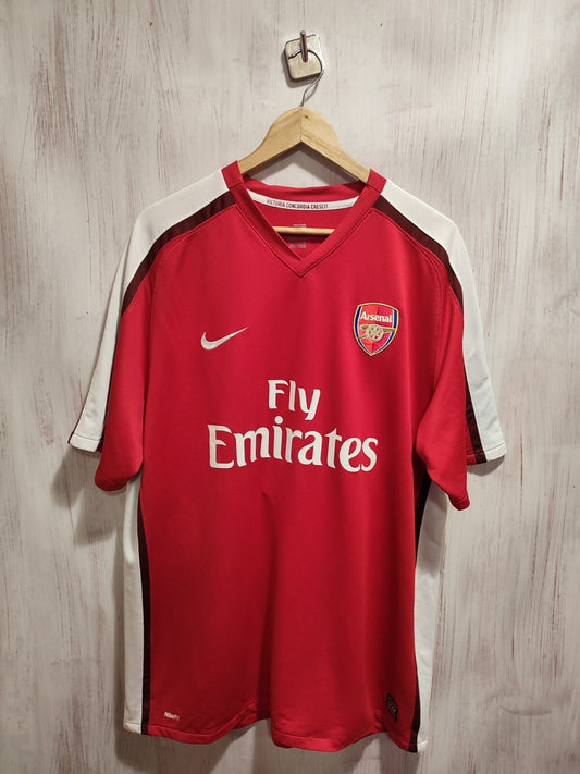 Arsenal London 2008 2009 2010 home Sz 2XL football shirt jersey kit XXL Fabregas