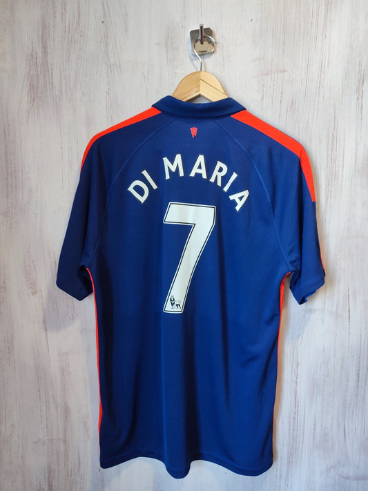 Manchester United 2014 2015 3rd Sz L shirt jersey soccer football third Di Maria