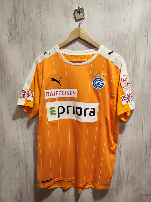Grasshoppers Club Zurich 2016 2017 away Size L football shirt jersey kit Kamberi