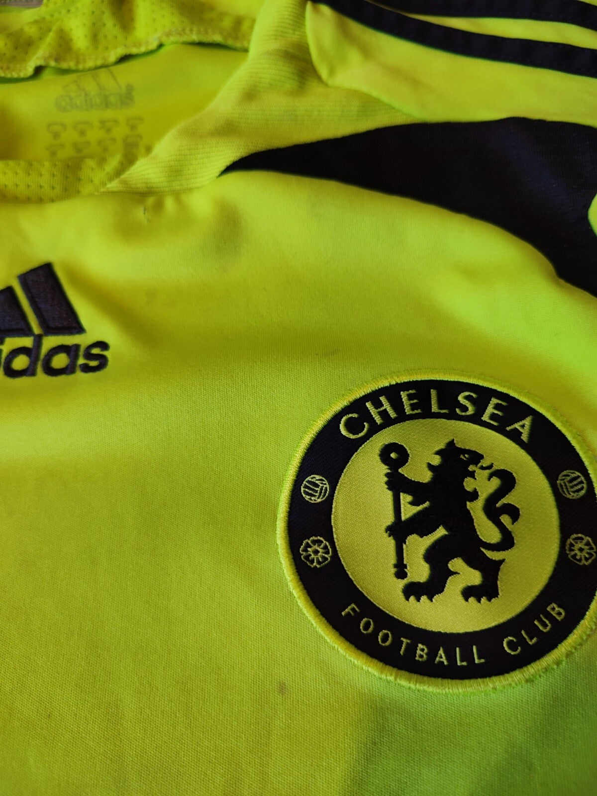 Chelsea London 2007 2008 away Size M Adidas shirt soccer jersey football kit tee