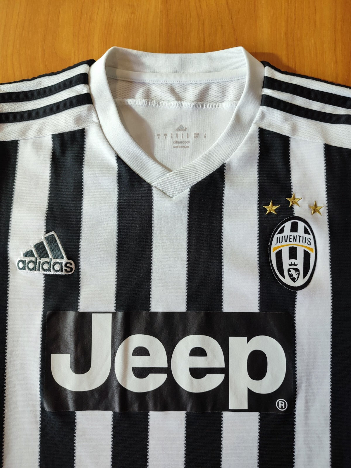 Juventus 2015 2016 home Sz S Adidas shirt jersey football soccer maillot kit tee