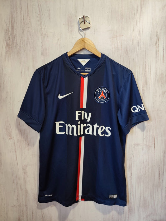 Paris Saint-Germain 2015 2016 home Sz M jersey shirt football soccer Ibrahimovic