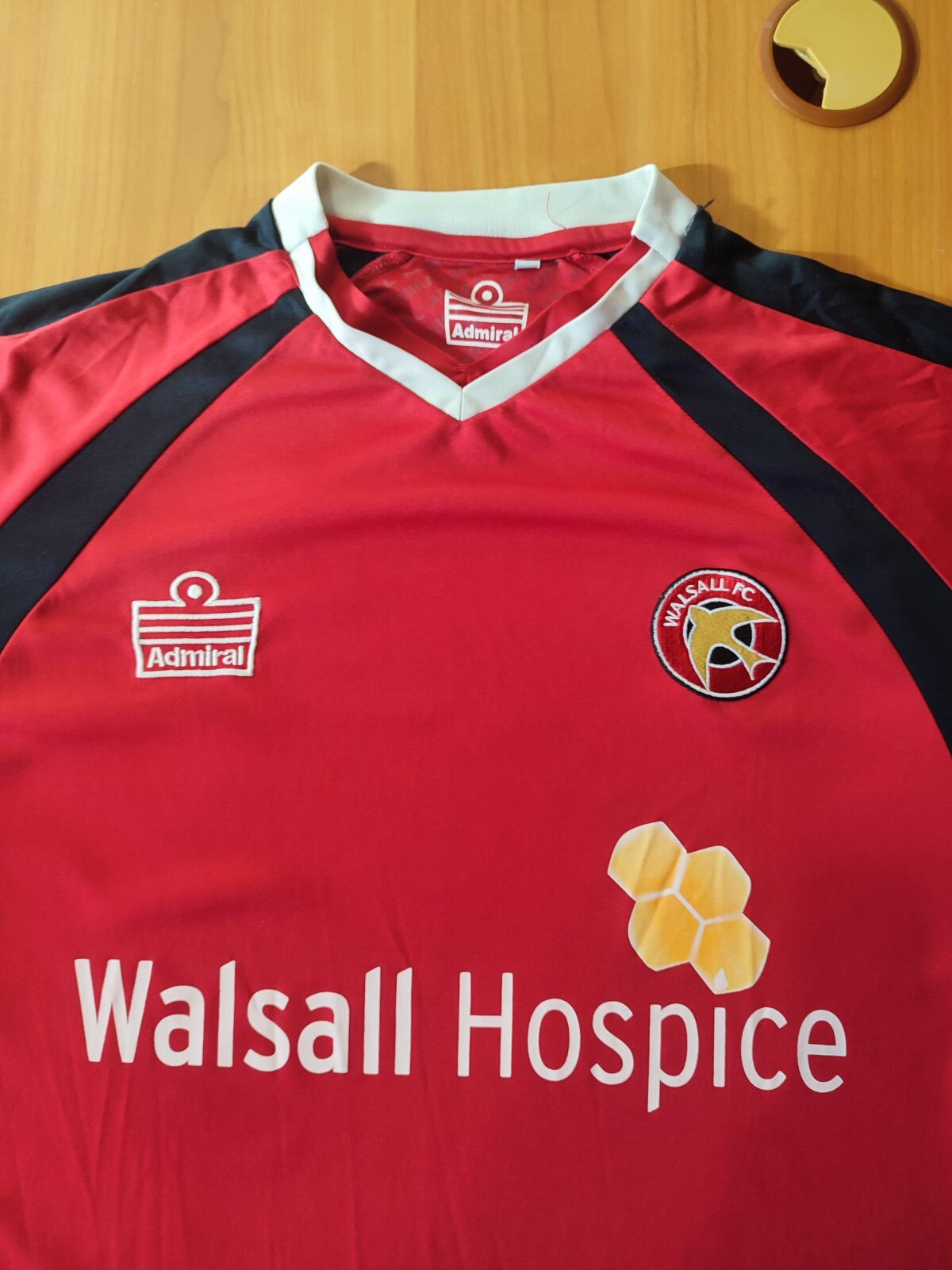 Walsall FC 2010 2011 home Size XL shirt jersey soccer football tee kit vintage