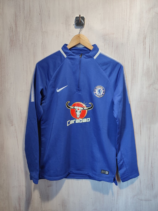 Chelsea London 2018 2019 training Size S soccer football jacket top sweatrshirt
