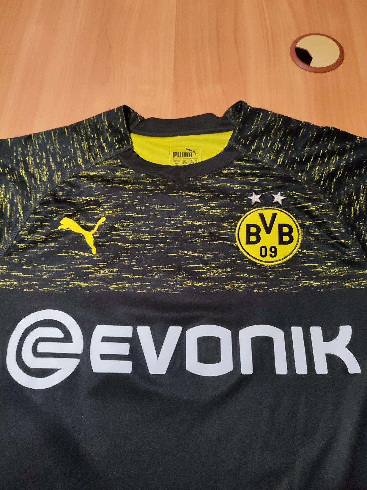 Borussia Dortmund 2018 2019 away Sz M Puma jersey shirt football kit soccer tee