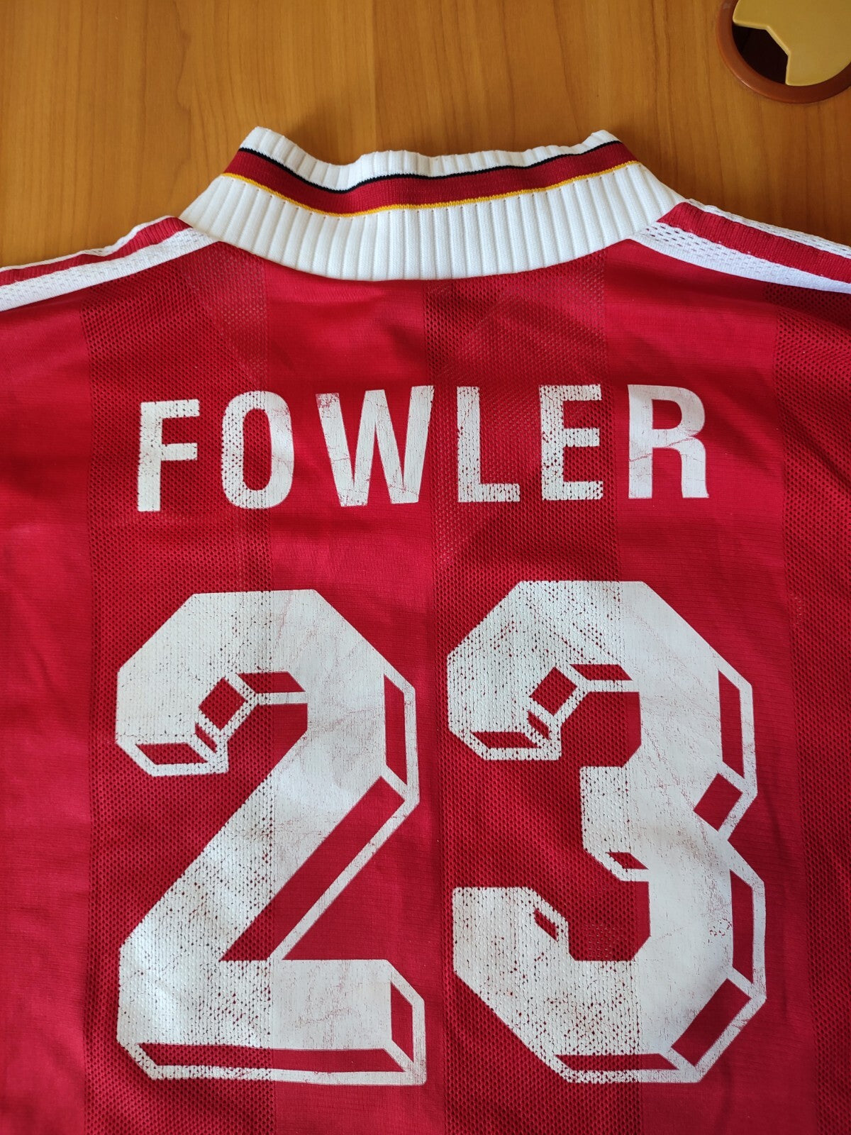 FC Liverpool 1995 1996 home Sz L shirt soccer jersey football kit vintage Fowler