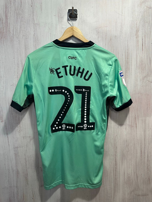 FC Carlisle United 2019 2020 away Size L shirt jersey football soccer kit Etuhu