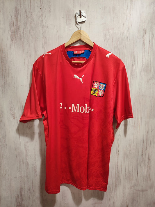 Czech Republic 2006 2007 2008 home Sz XL Puma shirt jersey football football kit