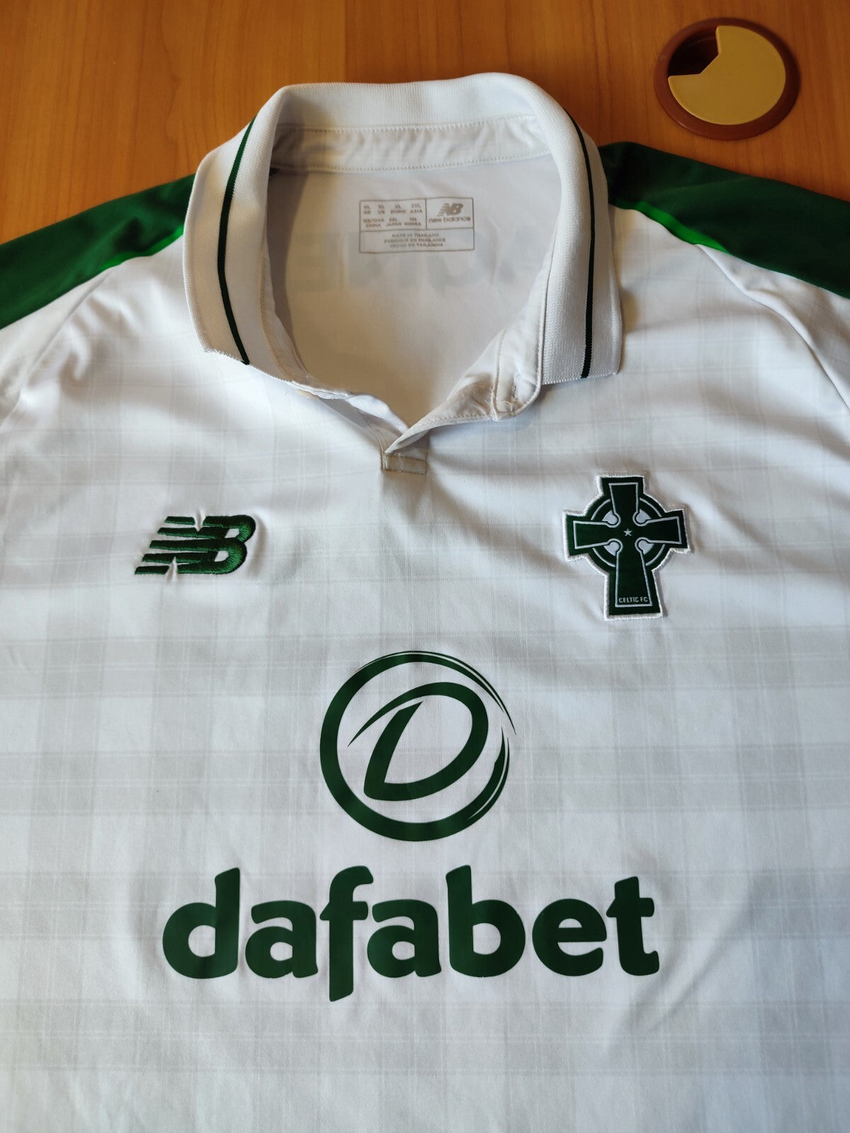 FC Celtic 2018 2019 away Size XL football shirt soccer jersey maillot kit tee NB
