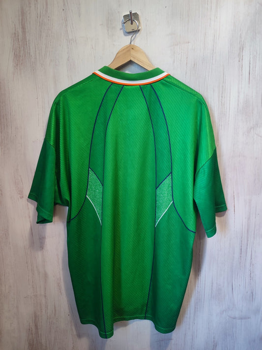 Republic of Ireland 1995 1996 home Size 2XL Umbro shirt jersey football kit XXL