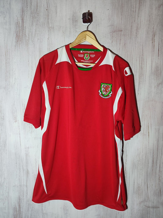 Wales 2008 2009 2010 home Size 2XL Champion football shirt jersey soocer kit XXL