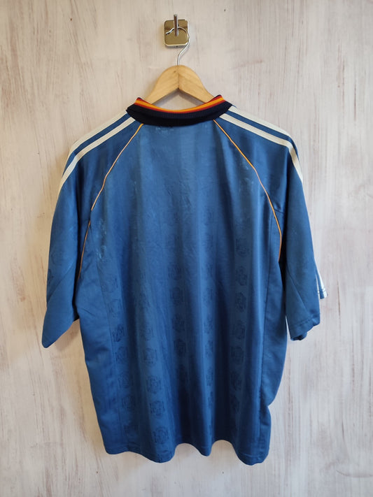 Spain 1999 2000 Away Size L Adidas shirt jersey maillot football soccer kit tee