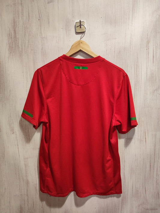 Portugal team 2010 2011 2012 home Sz M shirt jersey Nike soccer football kit tee