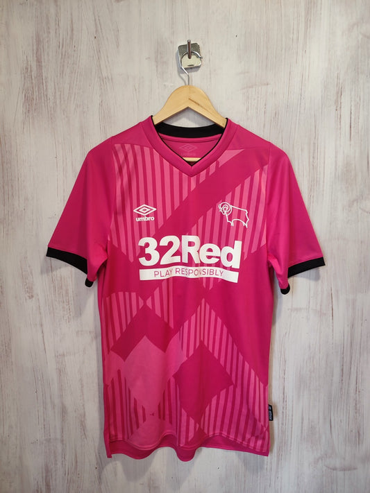 Derby County 2020 2021 third Size M shirt jersey soccer football kit 3rd Knight