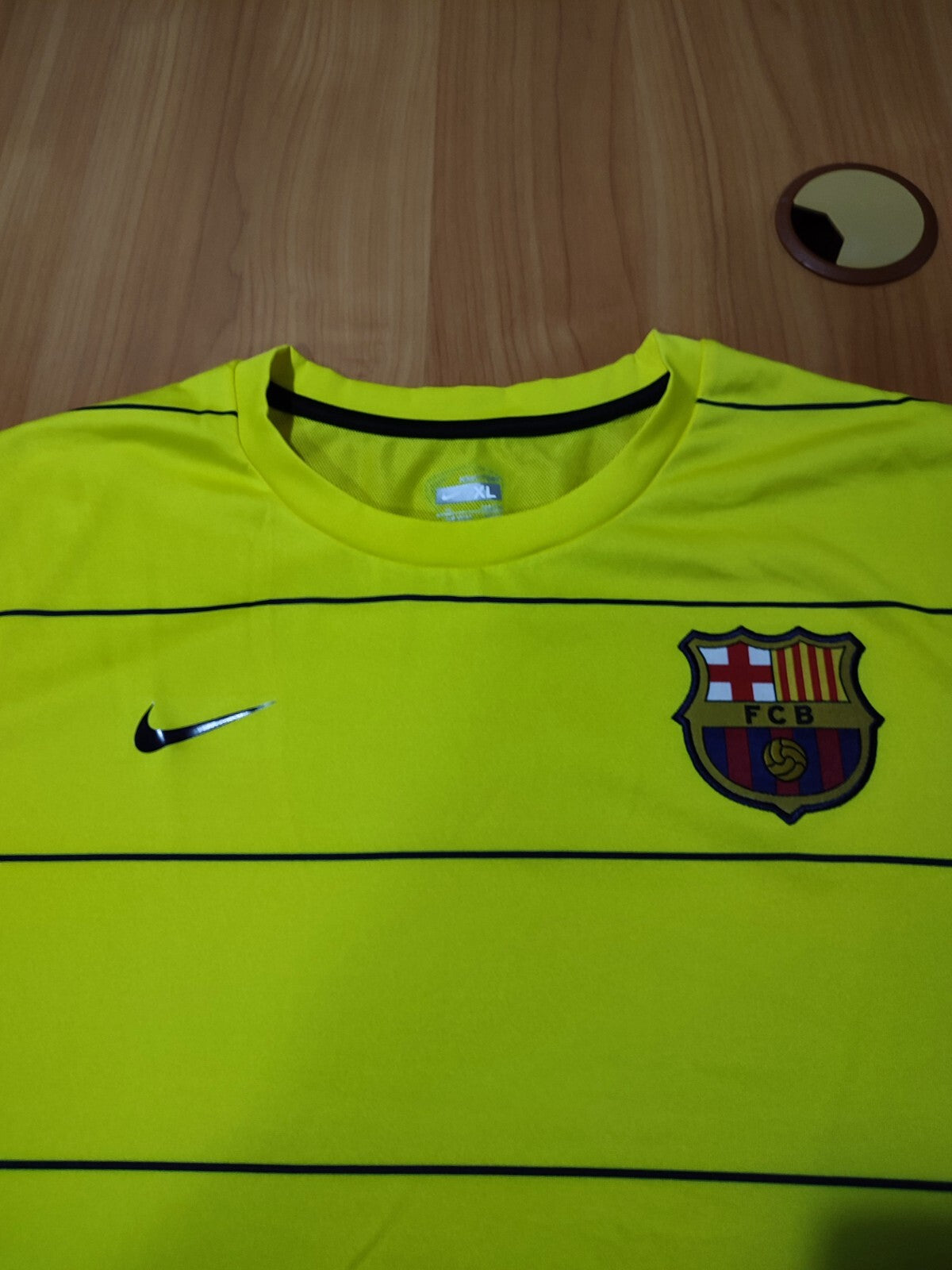FC Barcelona 2008 2009 training Sz XL Nike shirt jersey tee soccer football kit