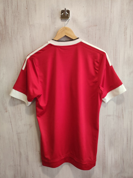 Manchester United 2015 2016 Home Size S Adidas soccer shirt jersey football kit