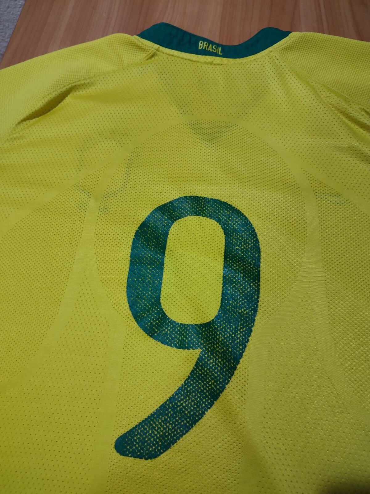 Brasil 2008 2009 2010 home Sz XL soccer shirt football kit Brazil jersey maillot