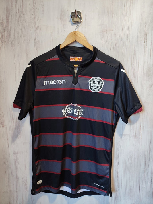 FC Motherwell 2017 2018 away #14 Size M Macron football shirt jersey soccer kit
