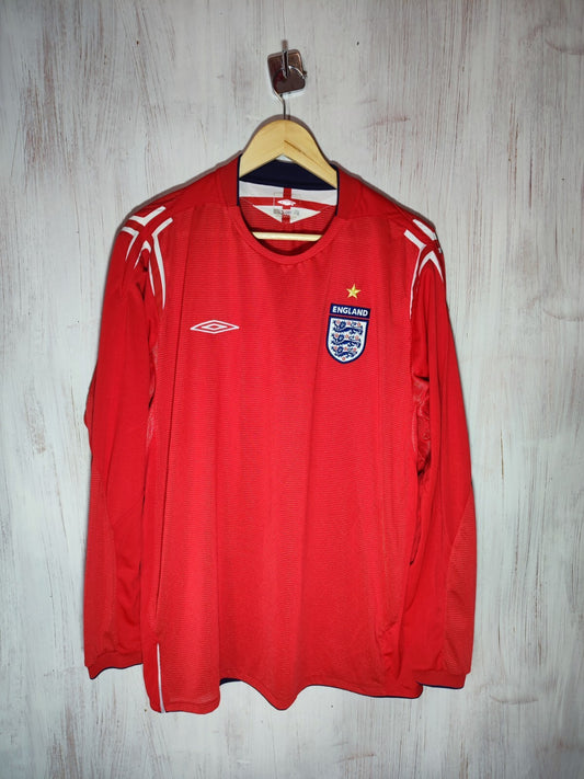 England team 2004 2005 2006 away Size XL jersey shirt football kit soccer Umbro