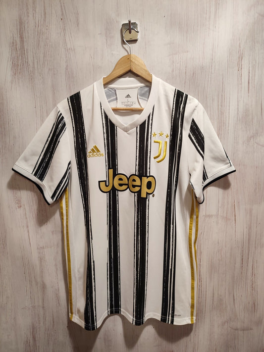 Juventus 2020 2021 home Sz L Adidas shirt jersey soccer football kit tee Ronaldo